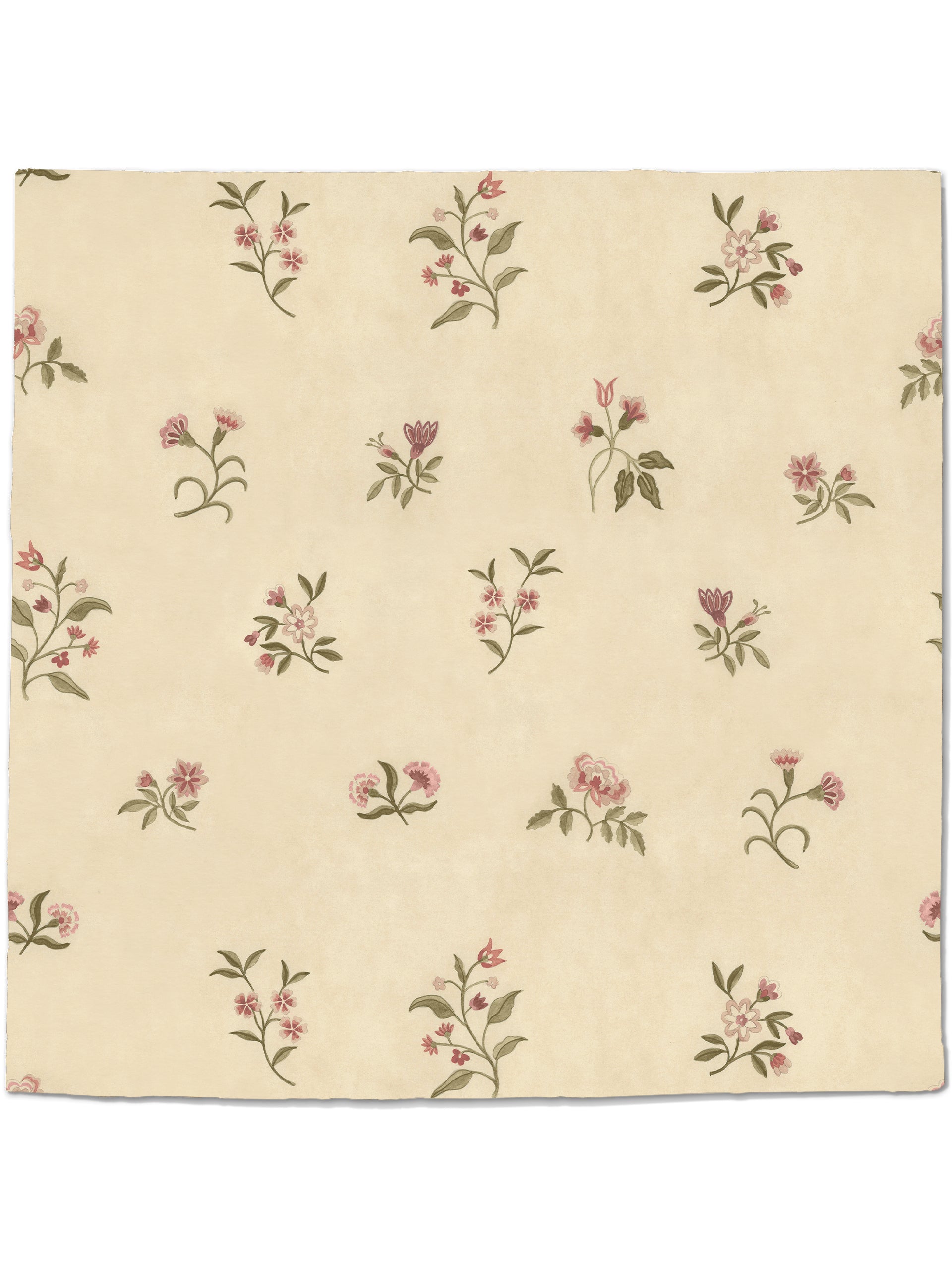 Lovers Bloom Wallpaper in Silver Peony by Papier, second view