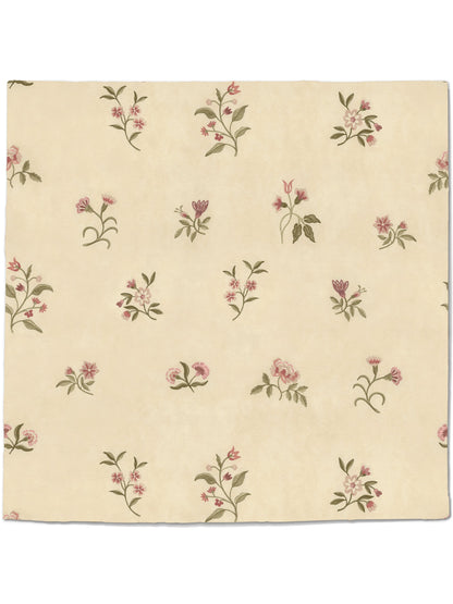 Loom Lovers Bloom Wallpaper in Silver Peony