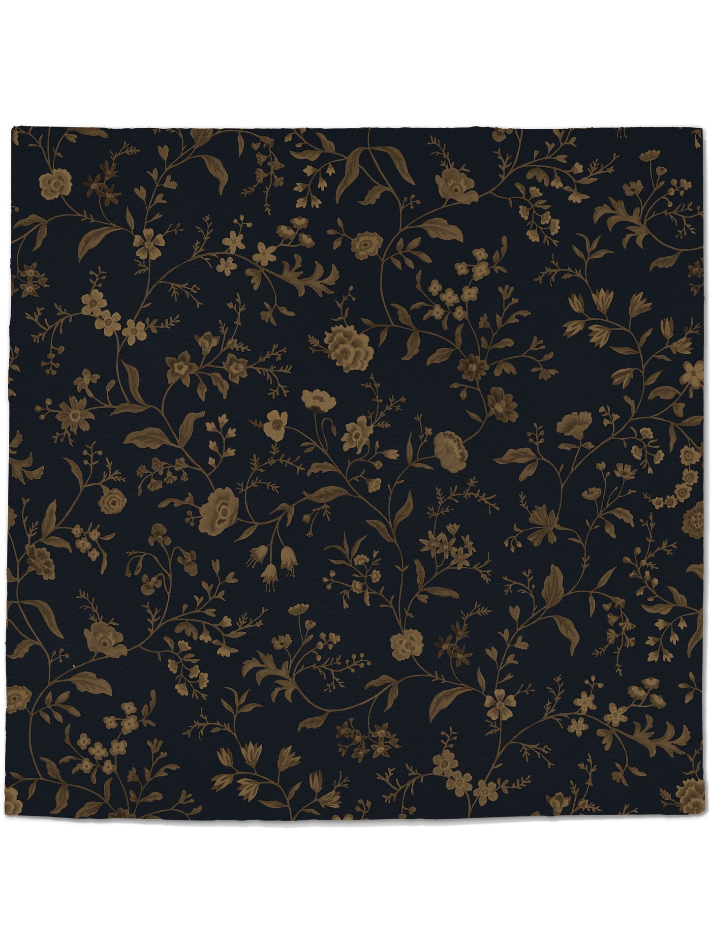 Primavera Wallpaper in Blue Depths by Papier, second view