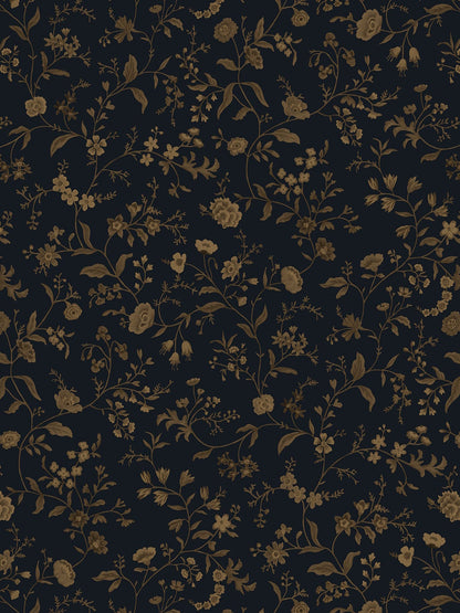 Loom Primavera  Wallpaper in Blue Depths