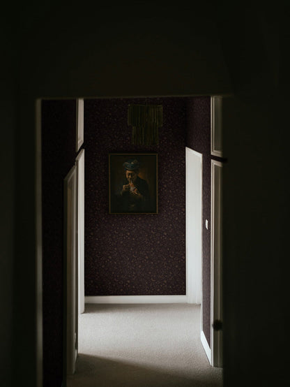 Primavera Wallpaper in Ganache by Papier, fifth view