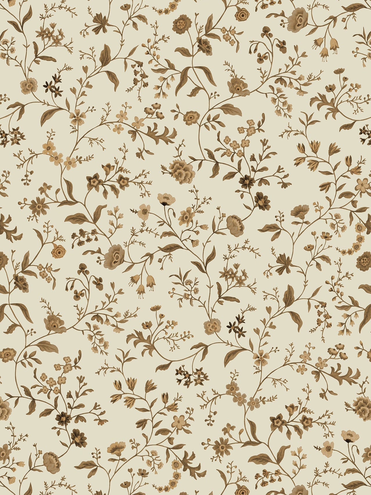 Primavera Wallpaper in Heritage by Papier