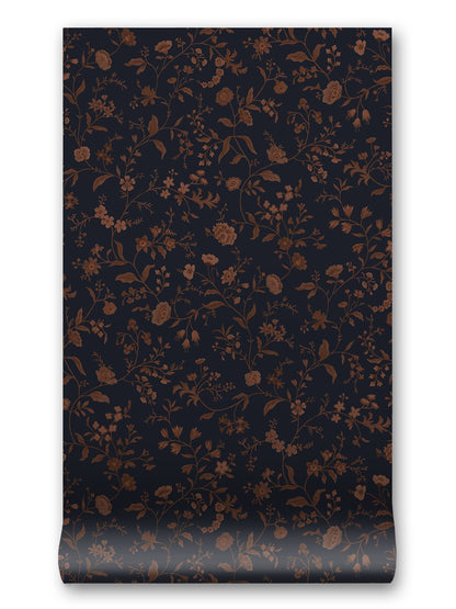 Primavera Wallpaper in Maritime by Papier, third view