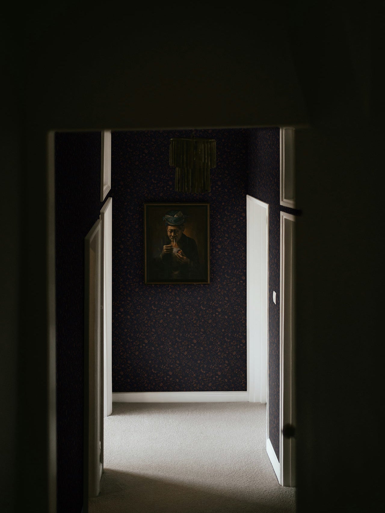 Primavera Wallpaper in Maritime by Papier, fifth view