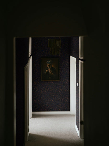 Primavera Wallpaper in Maritime by Papier, fifth view