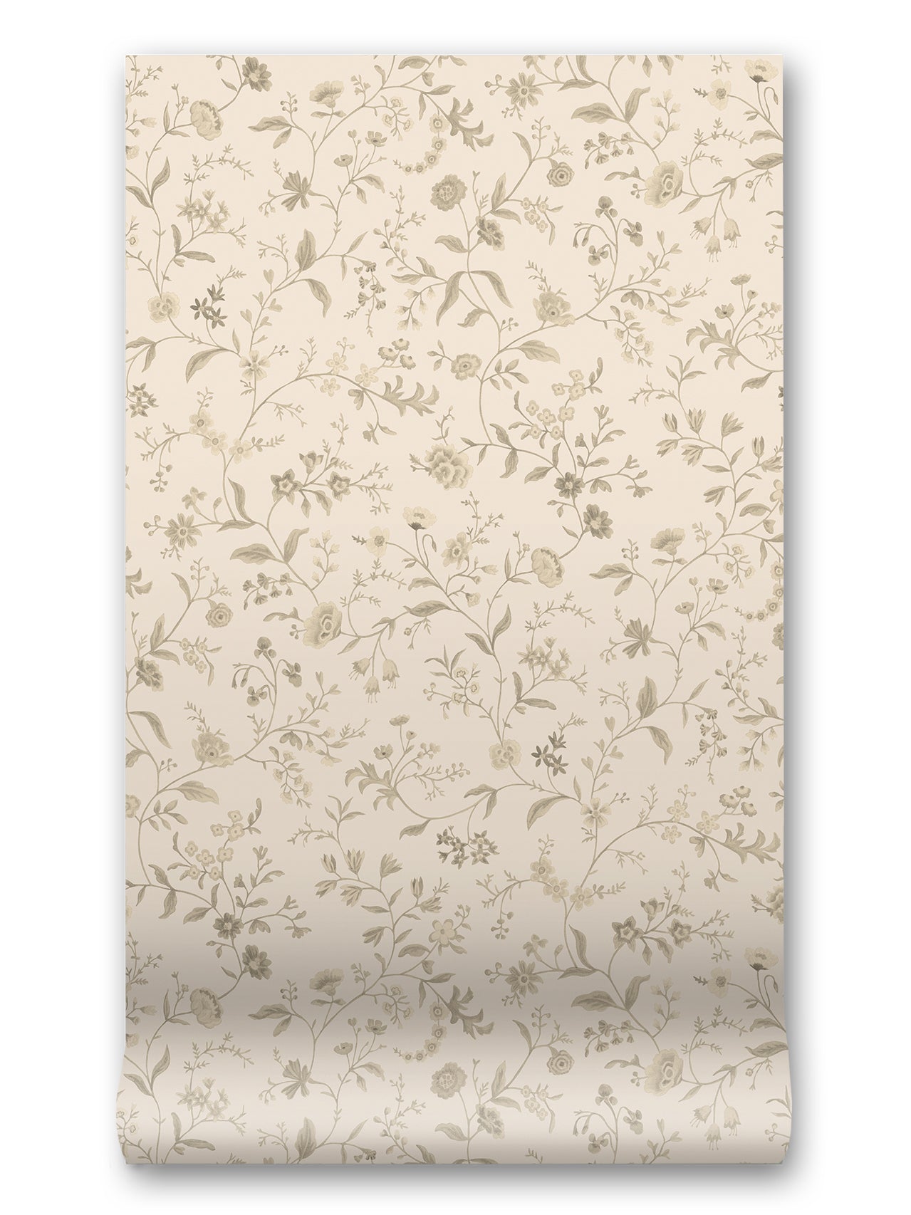 Primavera Wallpaper in Meringue by Papier, third view