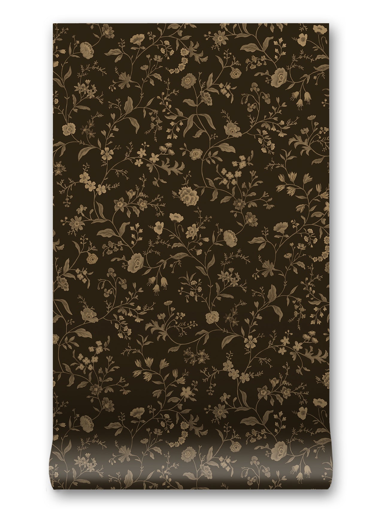 Primavera Wallpaper in Scarab by Papier, third view