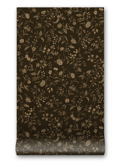 Primavera Wallpaper in Scarab by Papier, third view