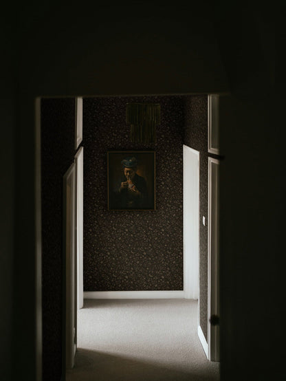 Primavera Wallpaper in Scarab by Papier, fifth view