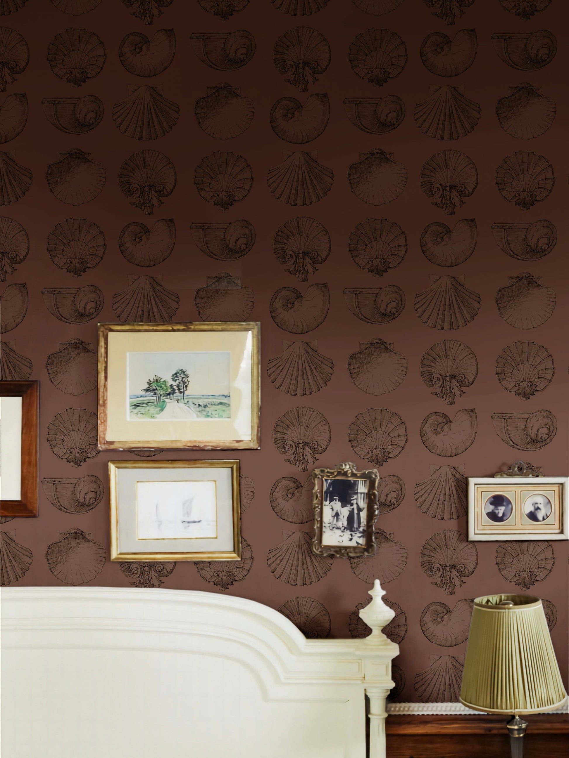 Salvador Wallpaper in Fired Brick by Papier, fourth view