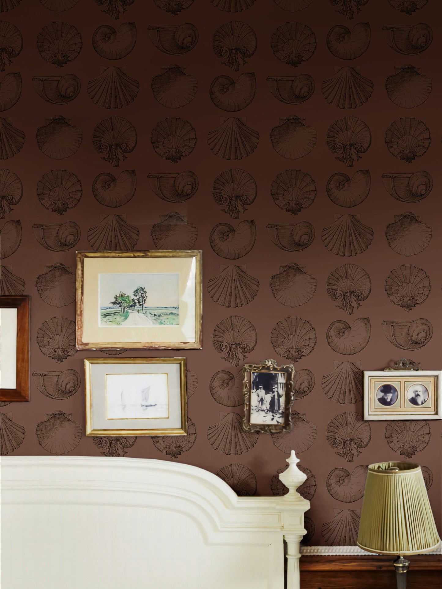 Loom Salvador  Wallpaper in Fired Brick