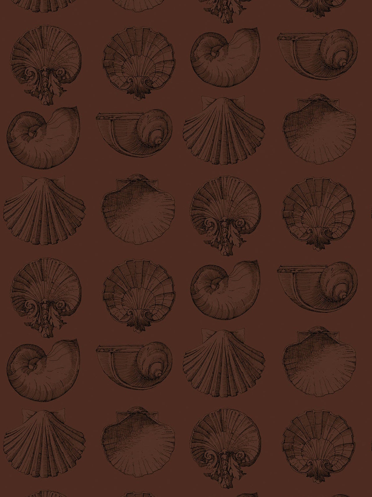 Salvador Wallpaper in Fired Brick by Papier