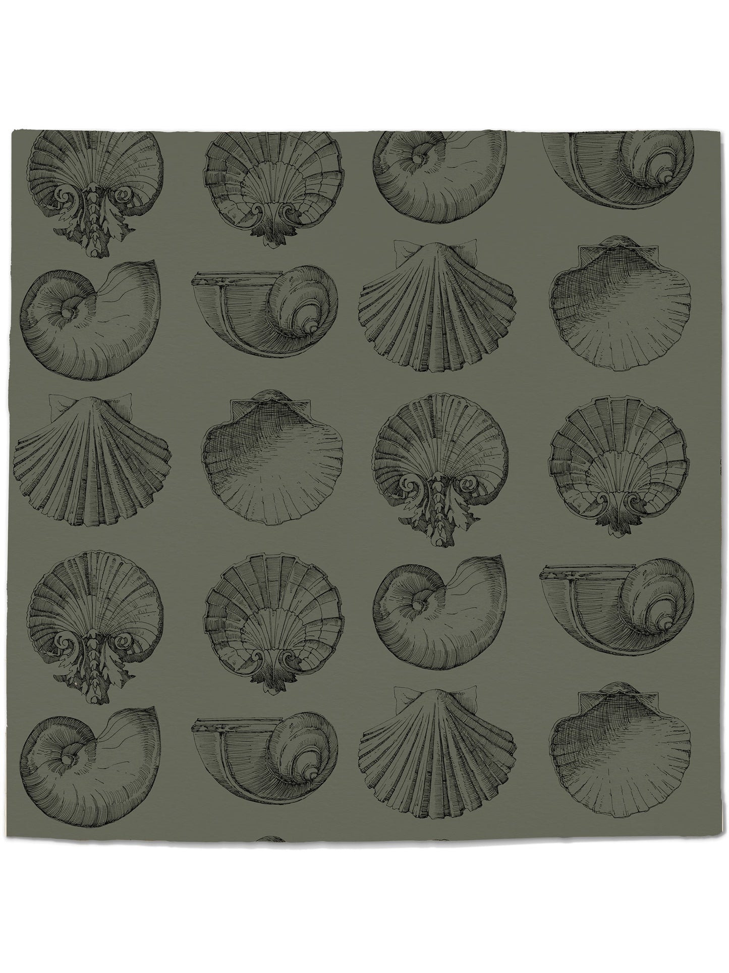 Salvador Wallpaper in Moss by Papier, second view