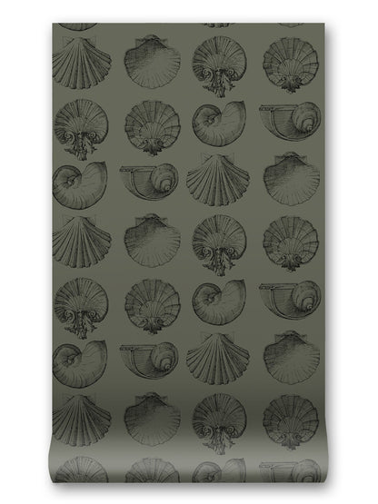 Salvador Wallpaper in Moss by Papier, third view