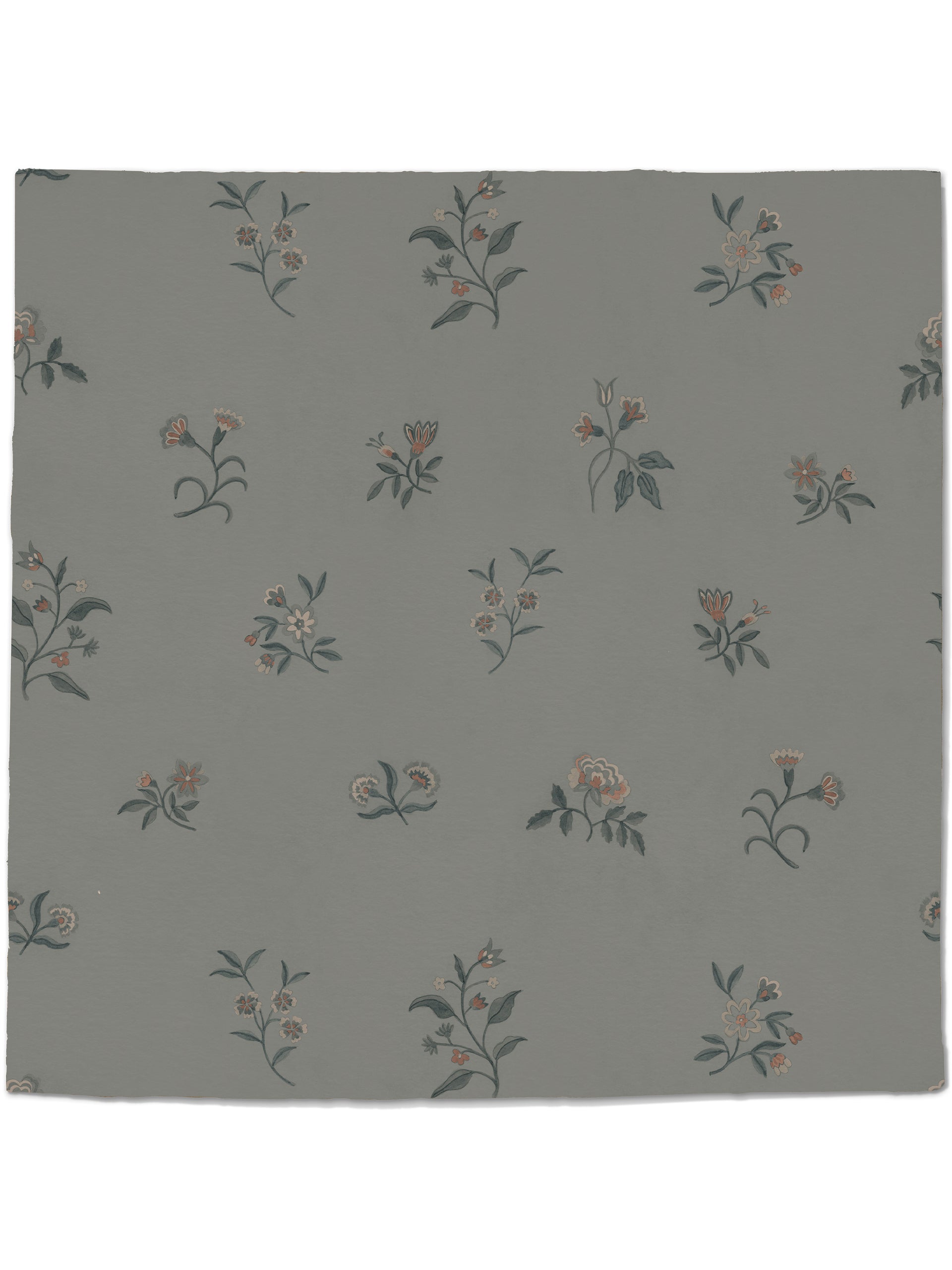 Lovers Bloom Wallpaper in Moody Haze by Papier, second view