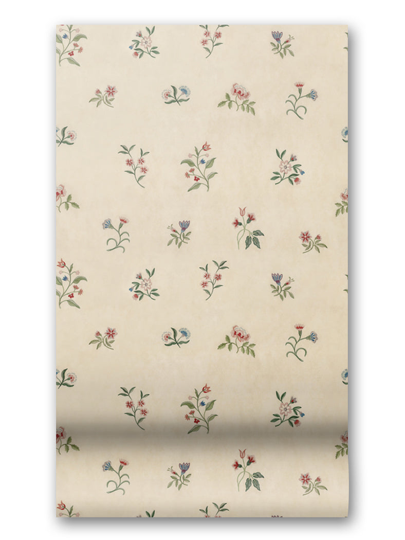 Lovers Bloom Wallpaper in Pink Quartz by Papier, third view