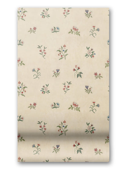 Lovers Bloom Wallpaper in Pink Quartz
