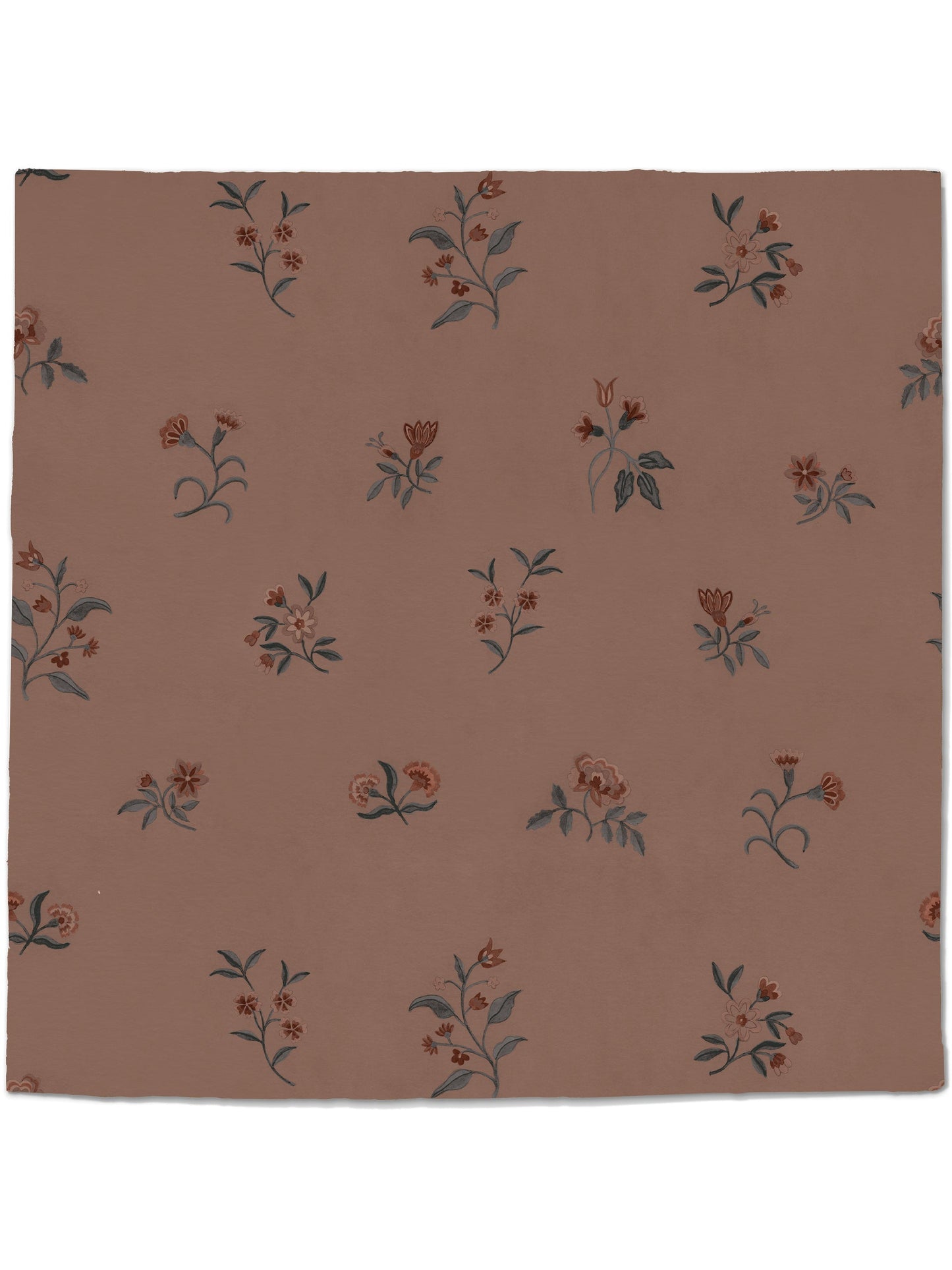 Lovers Bloom Wallpaper in Sugar Honey by Papier, second view