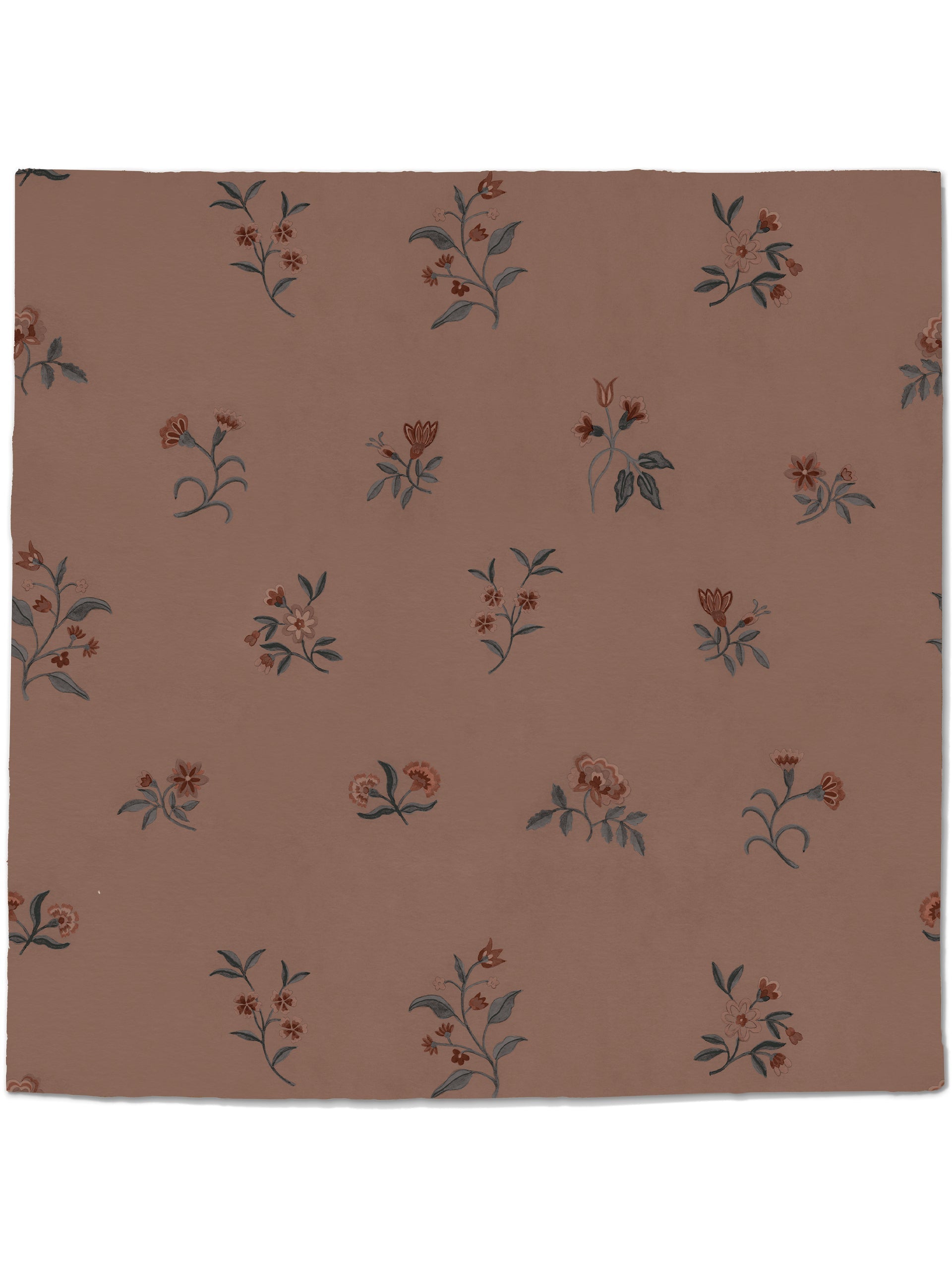 Lovers Bloom Wallpaper in Sugar Honey by Papier, second view