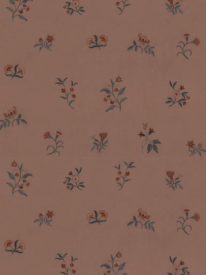 Lovers Bloom Wallpaper in Sugar Honey
