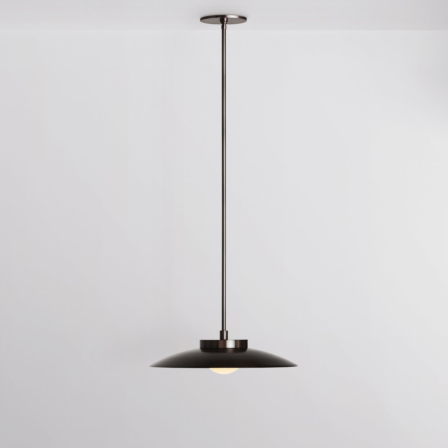 Luci 18 Pendant Light in Black Brass Pendant Lights