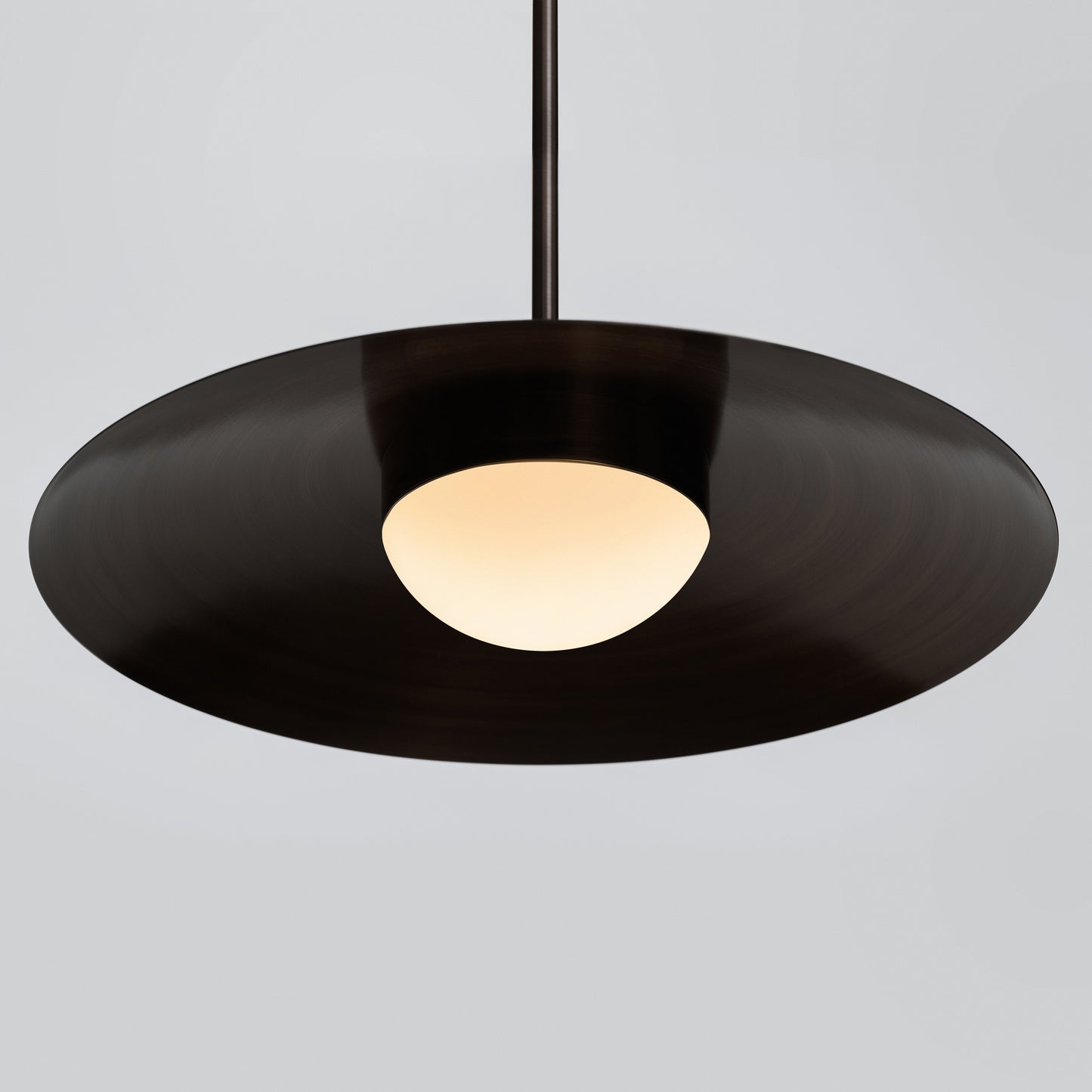 Luci 18 Pendant Light in Black Brass Pendant Lights