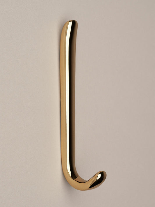 Luis Hook - Polished Brass Hardware