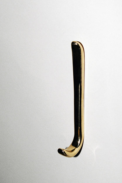 Luis Hook - Polished Brass Hardware