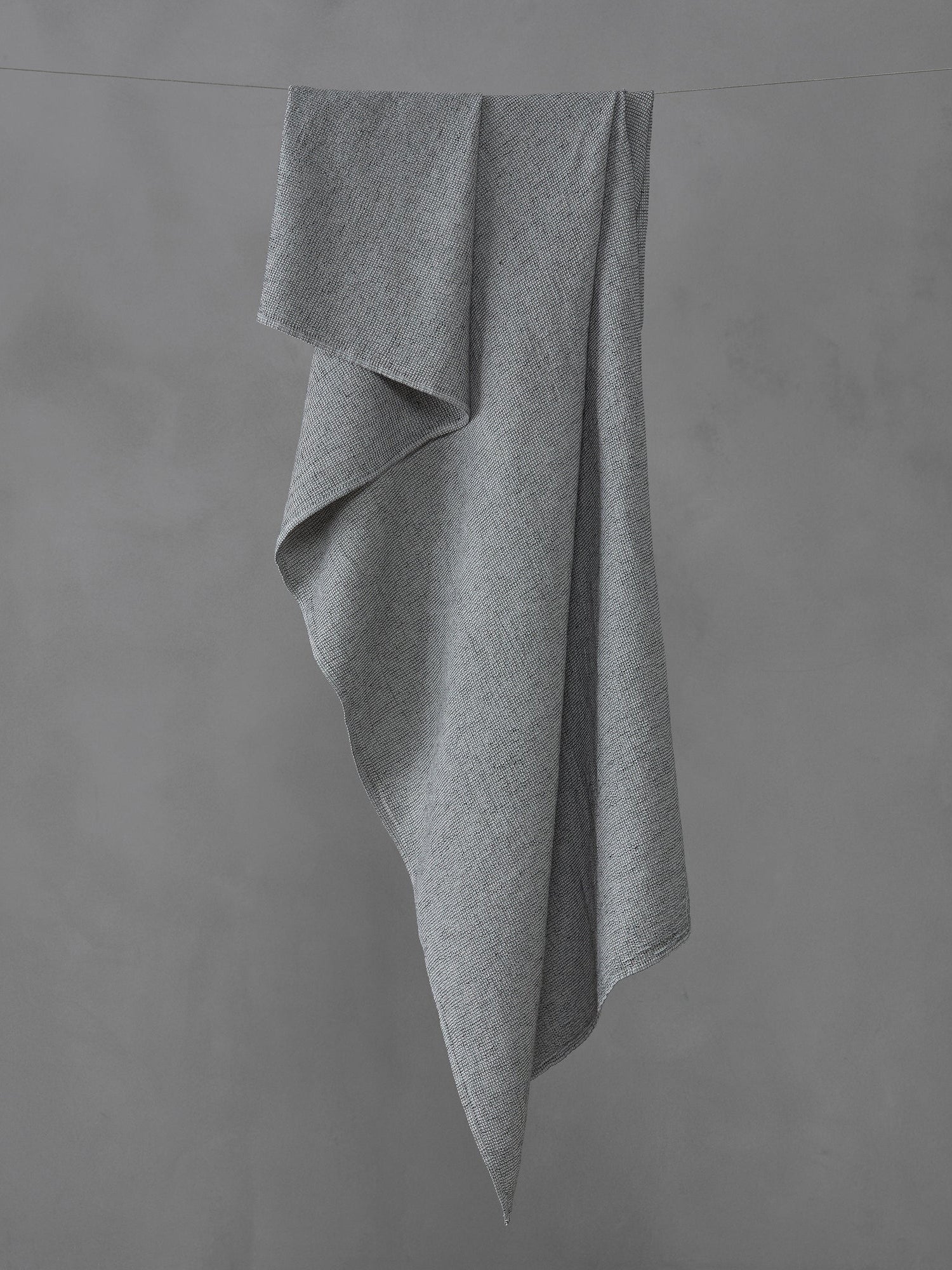 Maco Bath Towel in Antracite by Society Limonta