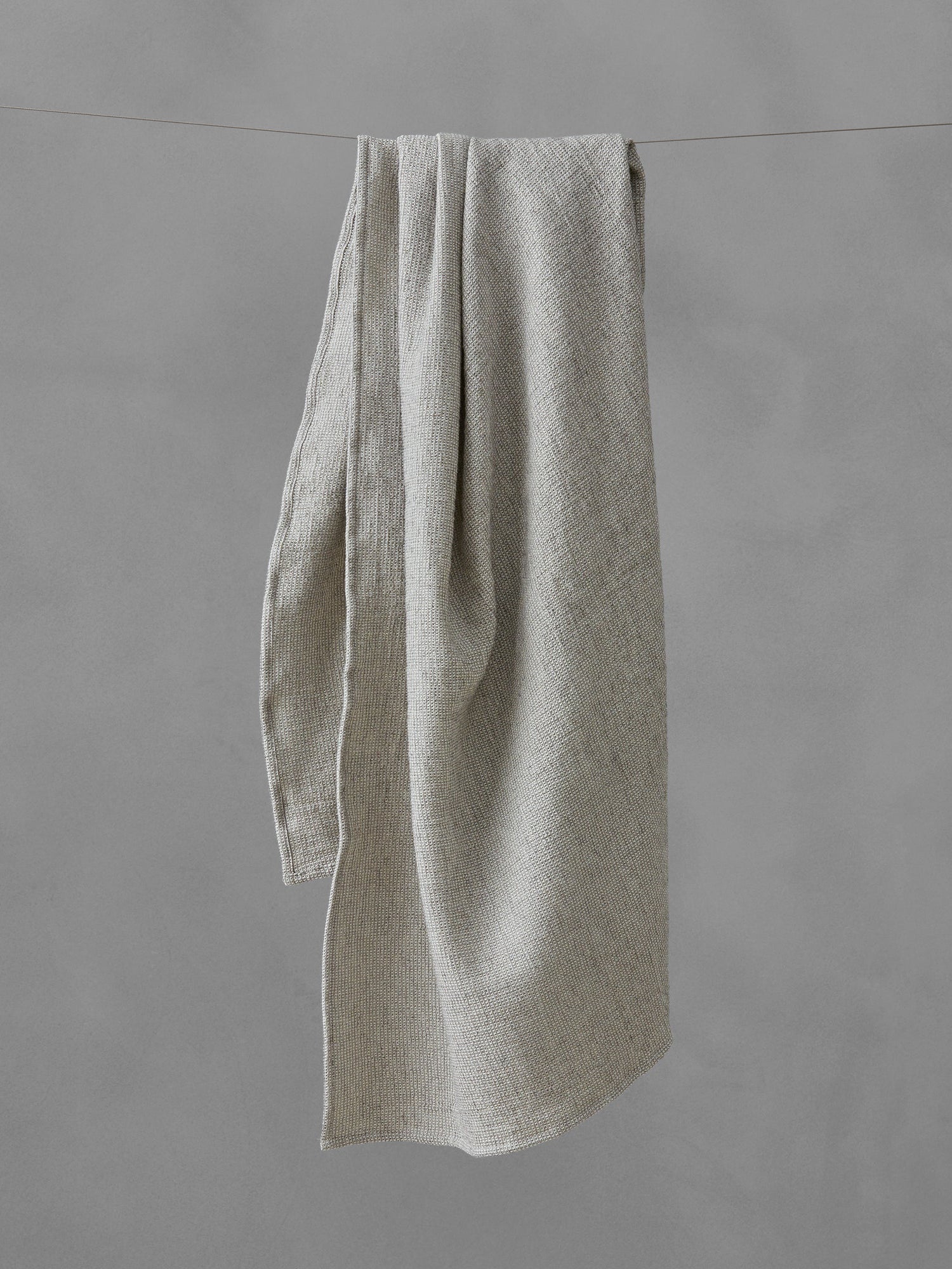 Maco Bath Towel in Fumo by Society Limonta