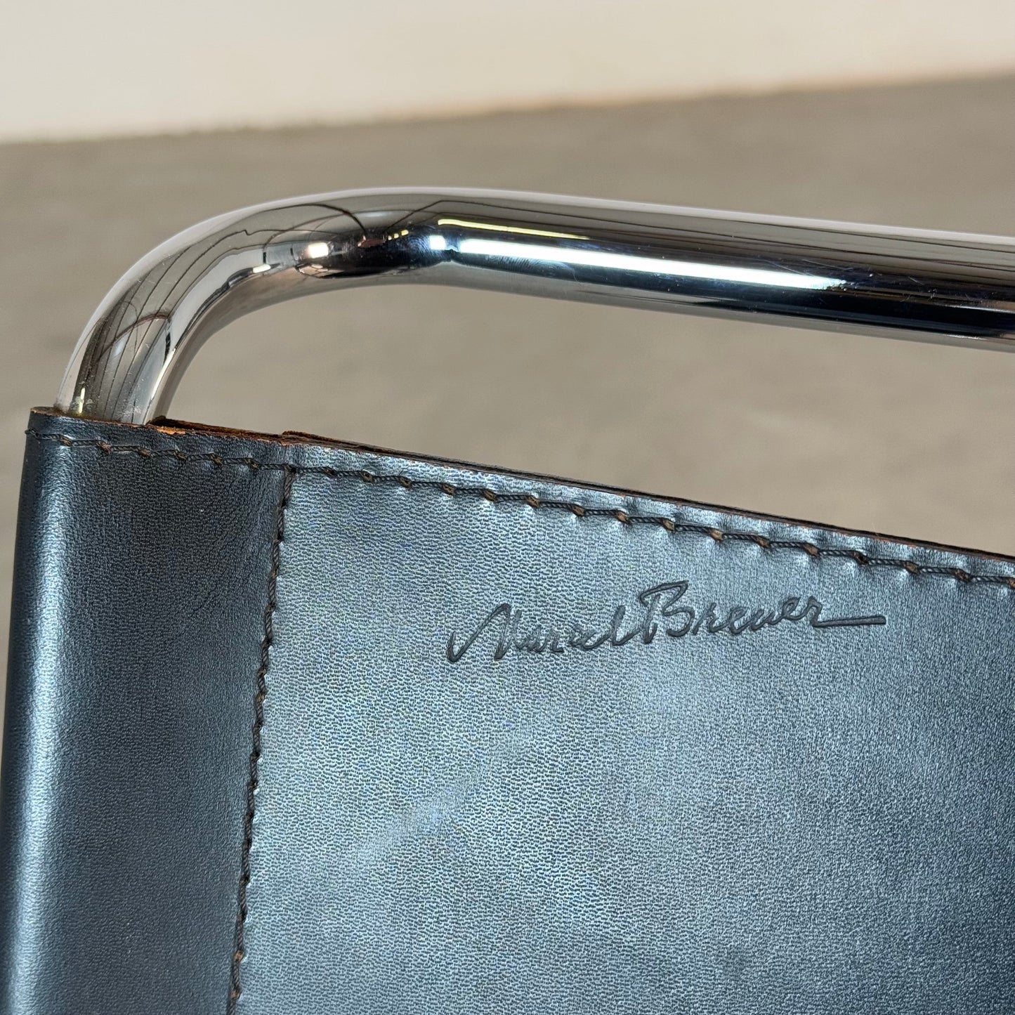 Marcel Breuer Wassily Chair for Gavina, Bauhaus Icon in Leather, 1960s Chairs
