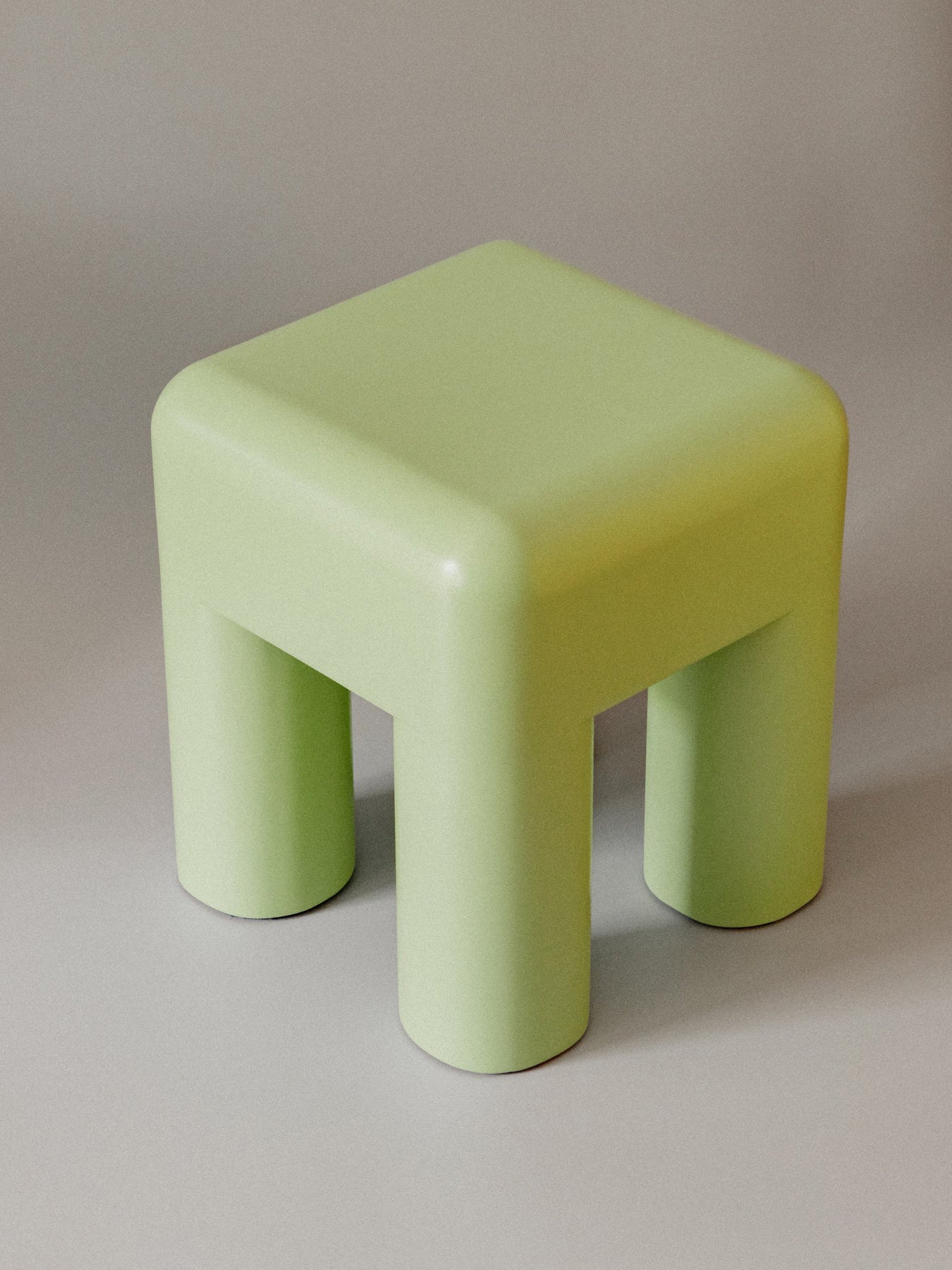 Marcelle Lacquered Stool / Side Table End Tables