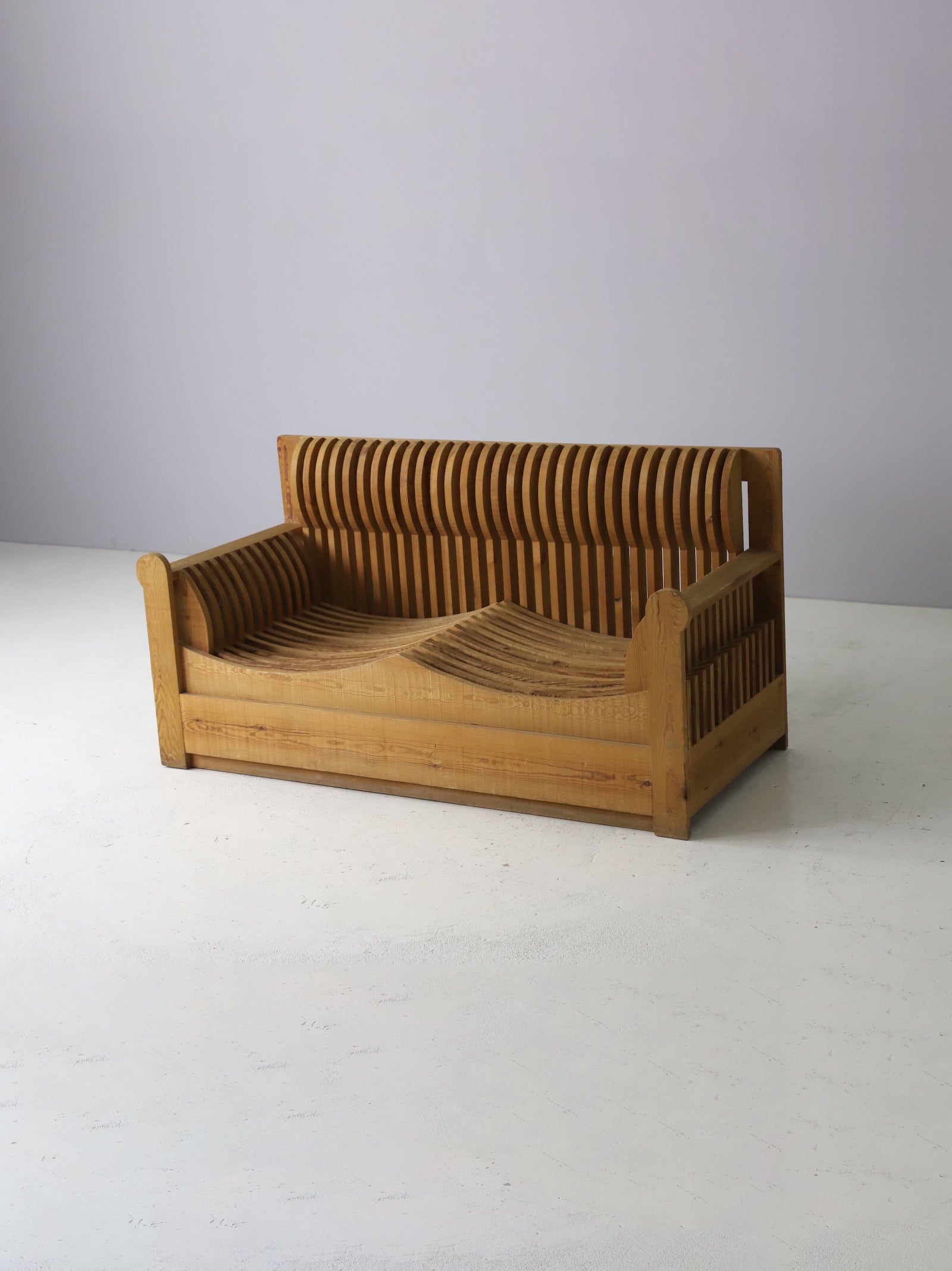 Mario Ceroli 'Mobili Della Valle' Sofa Sofas