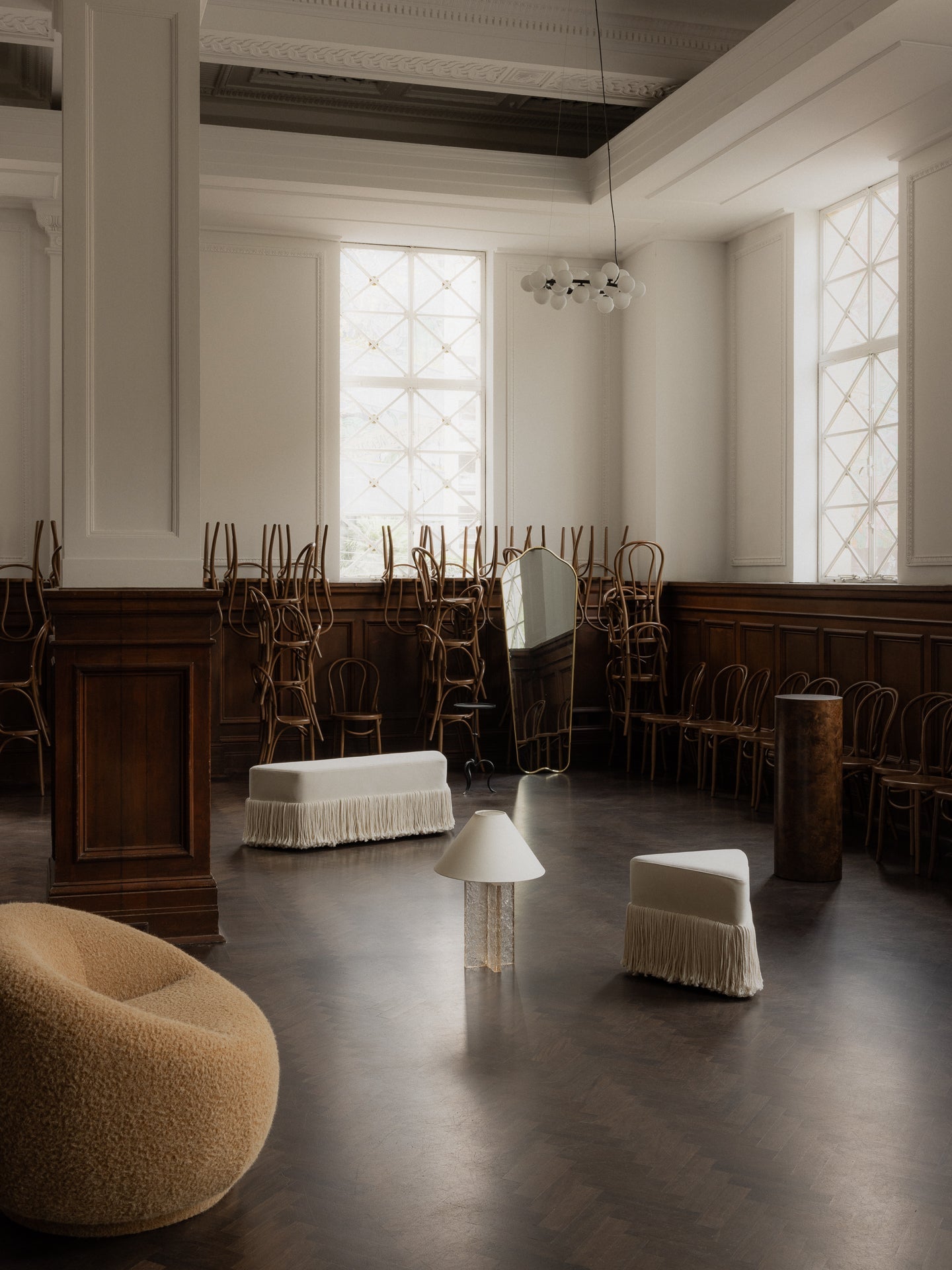 Marquis Lamp in Clair Table Lamps