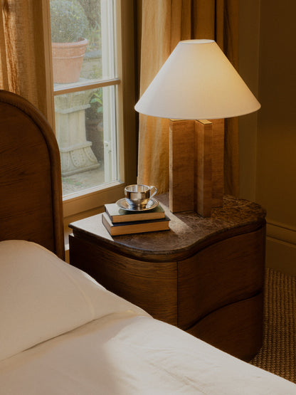 Marquis Lamp in Pecan Table Lamps