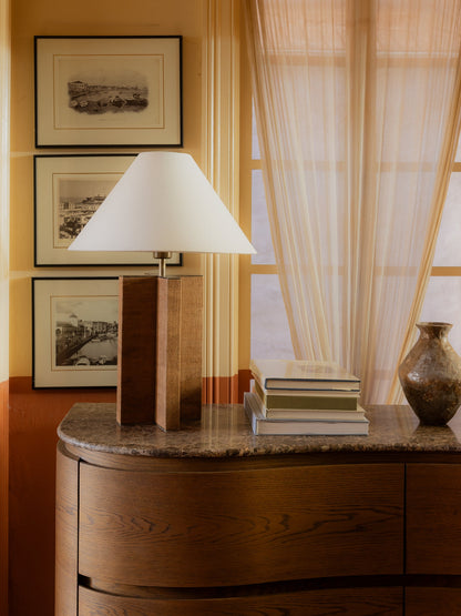 Marquis Lamp in Pecan Table Lamps