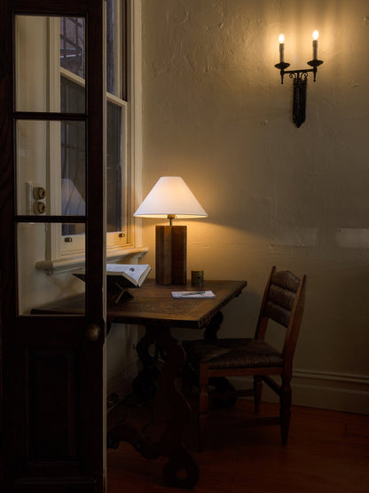 Marquis Lamp in Pecan Table Lamps