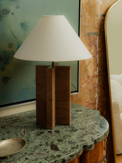 Marquis Lamp in Pecan Table Lamps