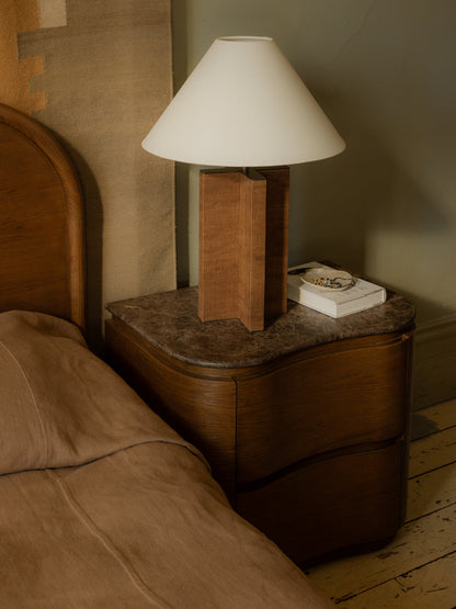 Marquis Lamp in Pecan Table Lamps