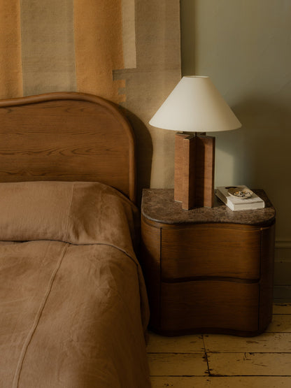 Marquis Lamp in Pecan Table Lamps