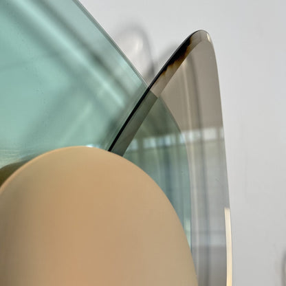 Max Ingrand for Fontana Arte, Rare Pair of Large Sconces, Italy, 1955 Sconces