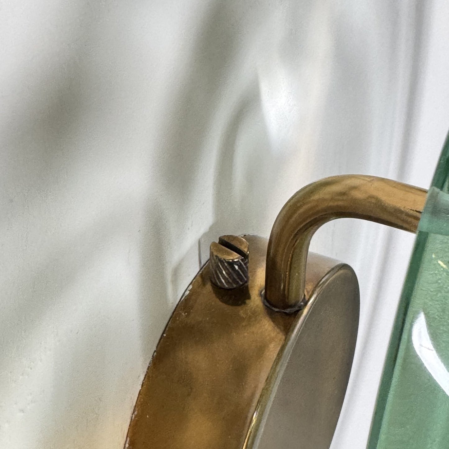 Pair of "Micro" Lamps by Max Ingrand for Fontana Arte, 1950s Sconces