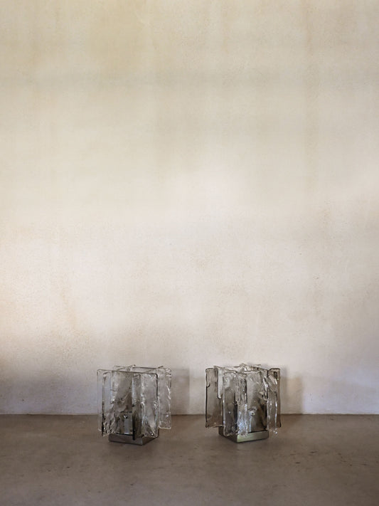 Mazzega Table Lamps by Mazzega, Italy, 1970s Table Lamps