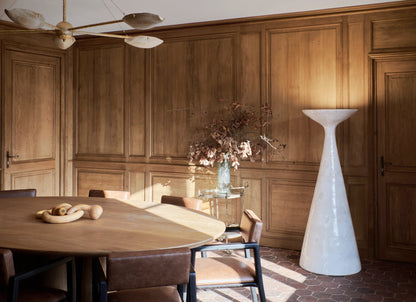 Melides Floor Light No1 in White Floor Lamps