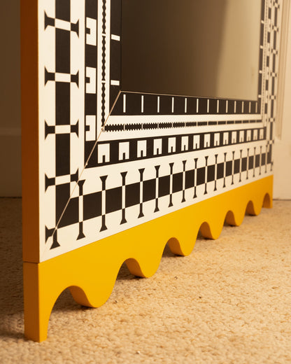 Ollo Wall Mirror by Alessandro Mendini for Museo Alchimia Mirrors