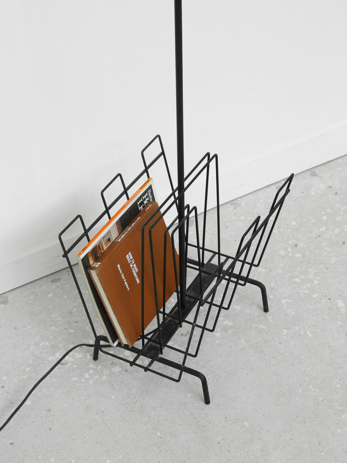Minimalist Magazine Rack Floor Lamp Floor Lamps