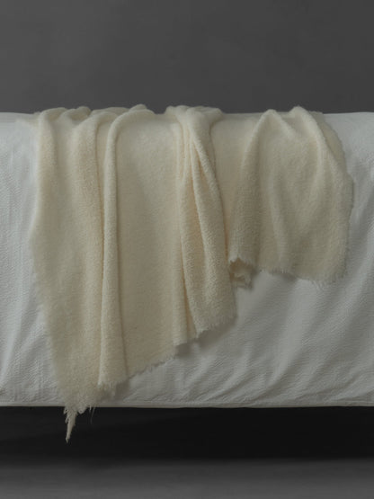Mir Throw in Bianco by Society Limonta