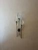 Mod. 1204 Rare Wall Sconce Designed by Luigi Molin for Molinindustria Mestre, 1950s Sconces