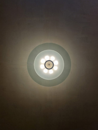 Mod. 1462A Large Ceiling Lamp by Max Ingrand for Fontana Arte, 1955 Flush Mounts