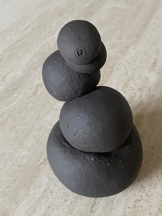 Modder Dancing Through The Doubts by Francoise Jeffrey Sculptures